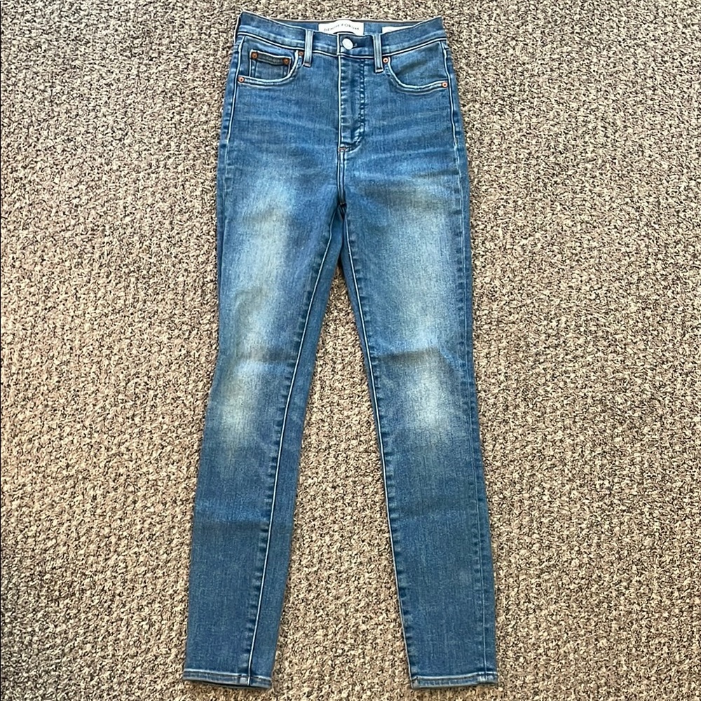 Denim Forum Aritzia The Lola High Rise Skinny Women's Jeans